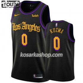 Dres Los Angeles Lakers Kyle Kuzma 0 Nike 2019-20 City Creative Swingman - Dječji
